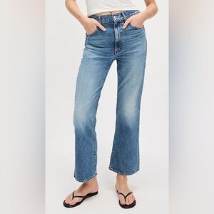 MOTHER Blue Boot Cut Jeans